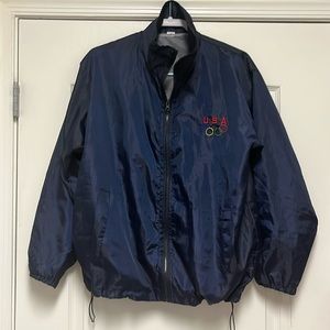 Vintage Team USA Windbreaker Sz L